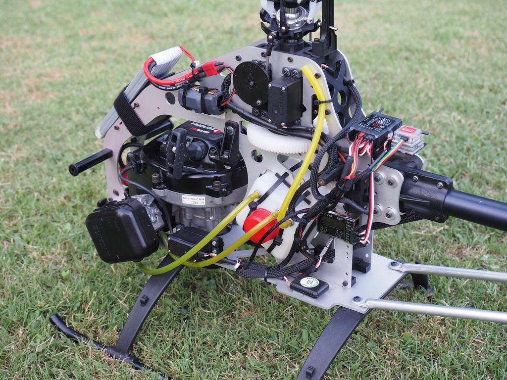 Vario Benzin Acrobatic Gasser RC Helicopter Zenoah G270rc Gas Powered