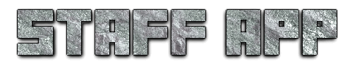 Staff Application