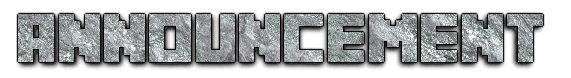 Server Announcement