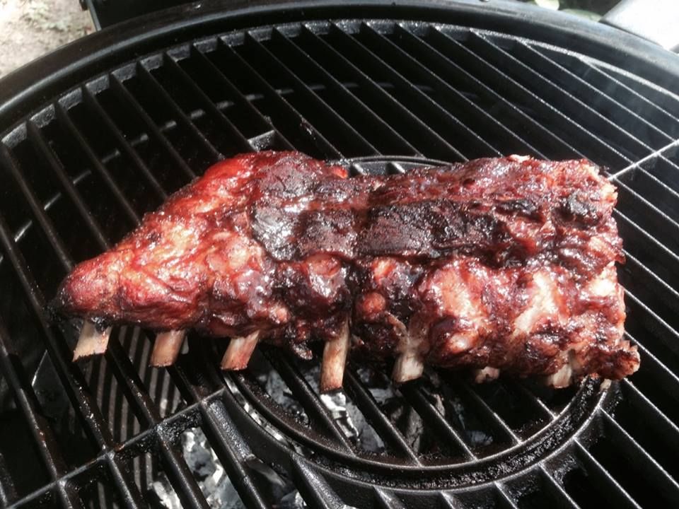 akorn smoked ribs