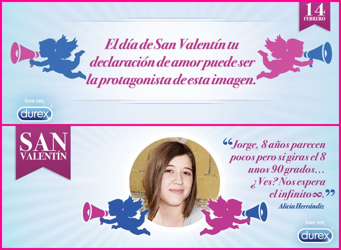 lo mejor del año 2013 en el blog de neurads accion de durex para el dia de san valentin 14 de febrero nuestro san valentin es vuestro - See more at: http://s1279.photobucket.com/user/neurads/media/lo-mejor-de-2013-creativas-creatividad-anuncios-spots-neurads-branded-content-durex-loves-sex-san-valentin-