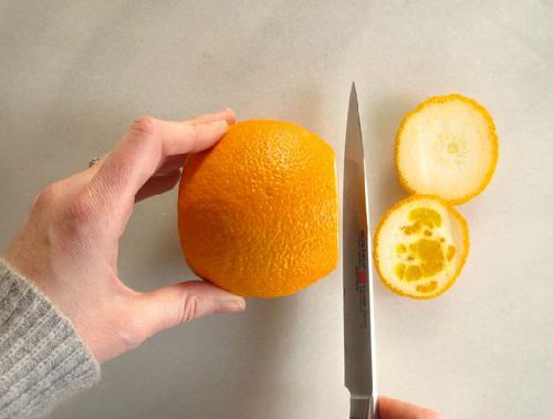 Cách cắt cam nhanh, đẹp