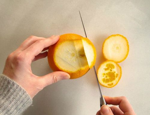 Cách cắt cam nhanh, đẹp