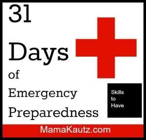 31 Days of Preparedness: Skills to Have @MamaKautz