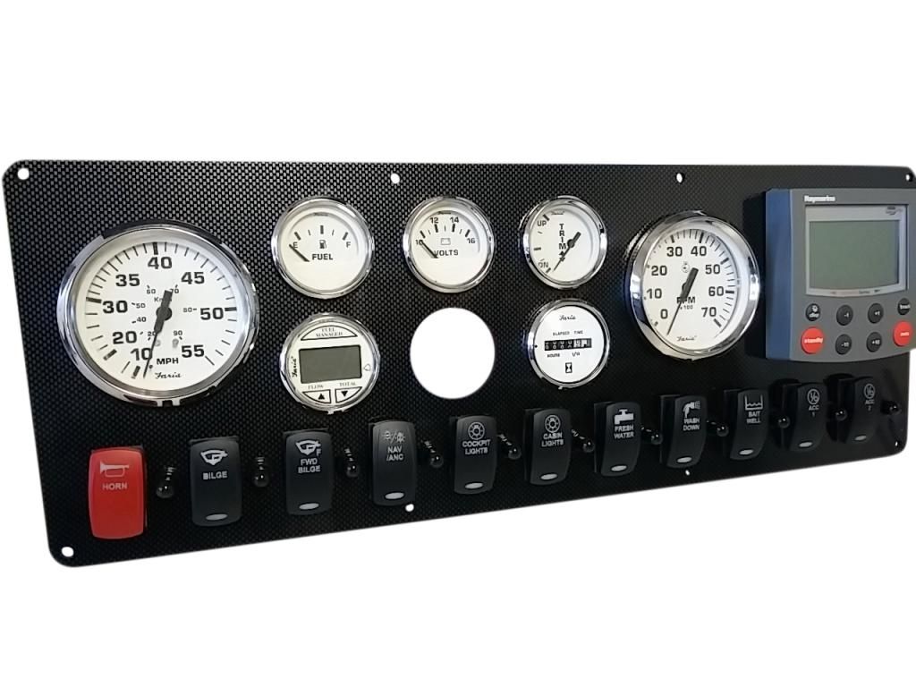Custom Dash Gauge Panel Photo by newwiremarine Photobucket