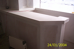 Various polished plaster jobs