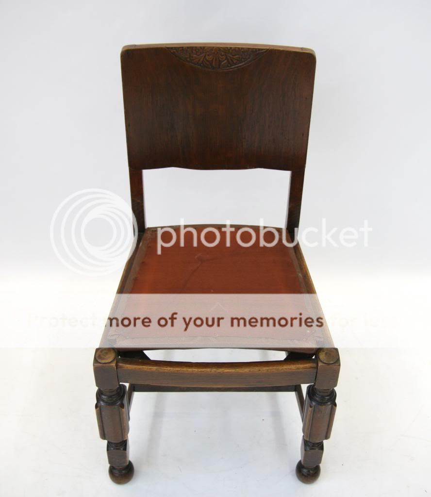 Art Deco Chair Dining Vintage 30s 40s Oak 2 Available