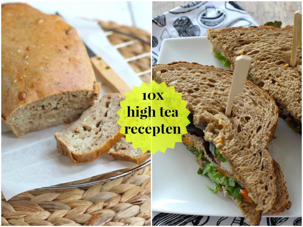 Ongekend 10x high tea recepten - Lekker en Simpel WC-99